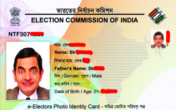 PVC Voter Card