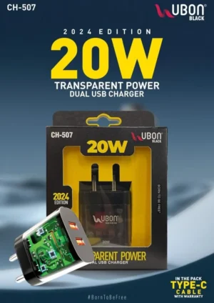 UBON 20 Watt Mobile Charger