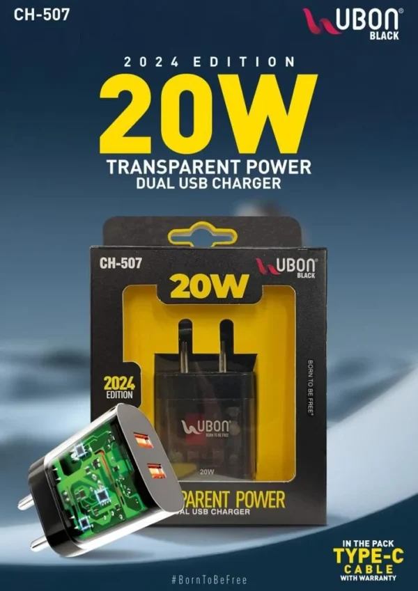 UBON 20 Watt Mobile Charger